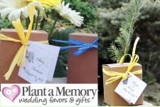 Plant a Memory favors and gifts